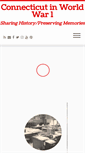 Mobile Screenshot of ctinworldwar1.org