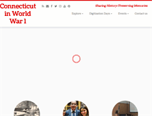 Tablet Screenshot of ctinworldwar1.org